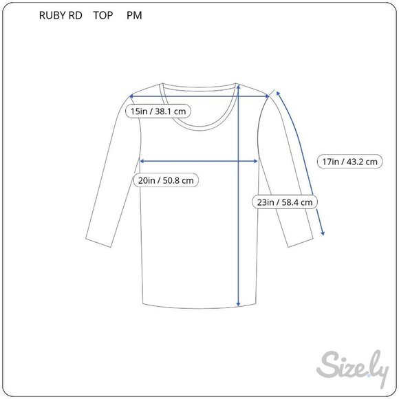 Ruby Rd Womens Petite Polka Dot Tunic Top Multicolor Quarter Sleeve Keyhole PM - Picture 3 of 10